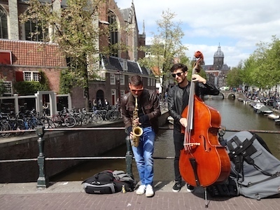 Amsterdam Street Music: Fabio & Andrea