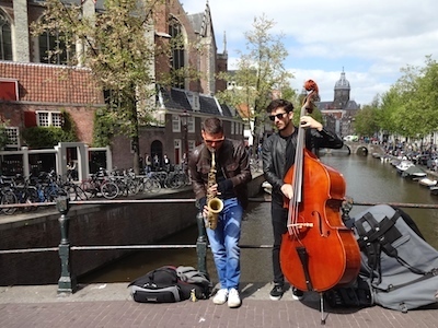 Amsterdam Street Music: Fabio & Andrea