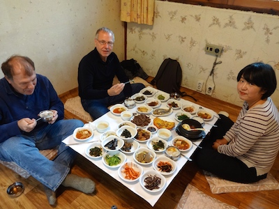 Big Sunday lunch at Namhansanseong