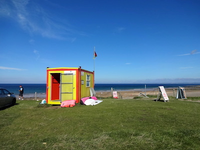 Fanore beach, sunny