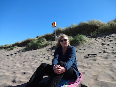 Fanore beach, sunny